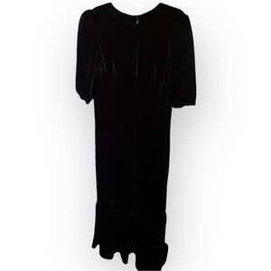 Rhode Ester Dress Black Velvet